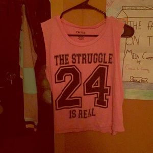 The struggle is real short